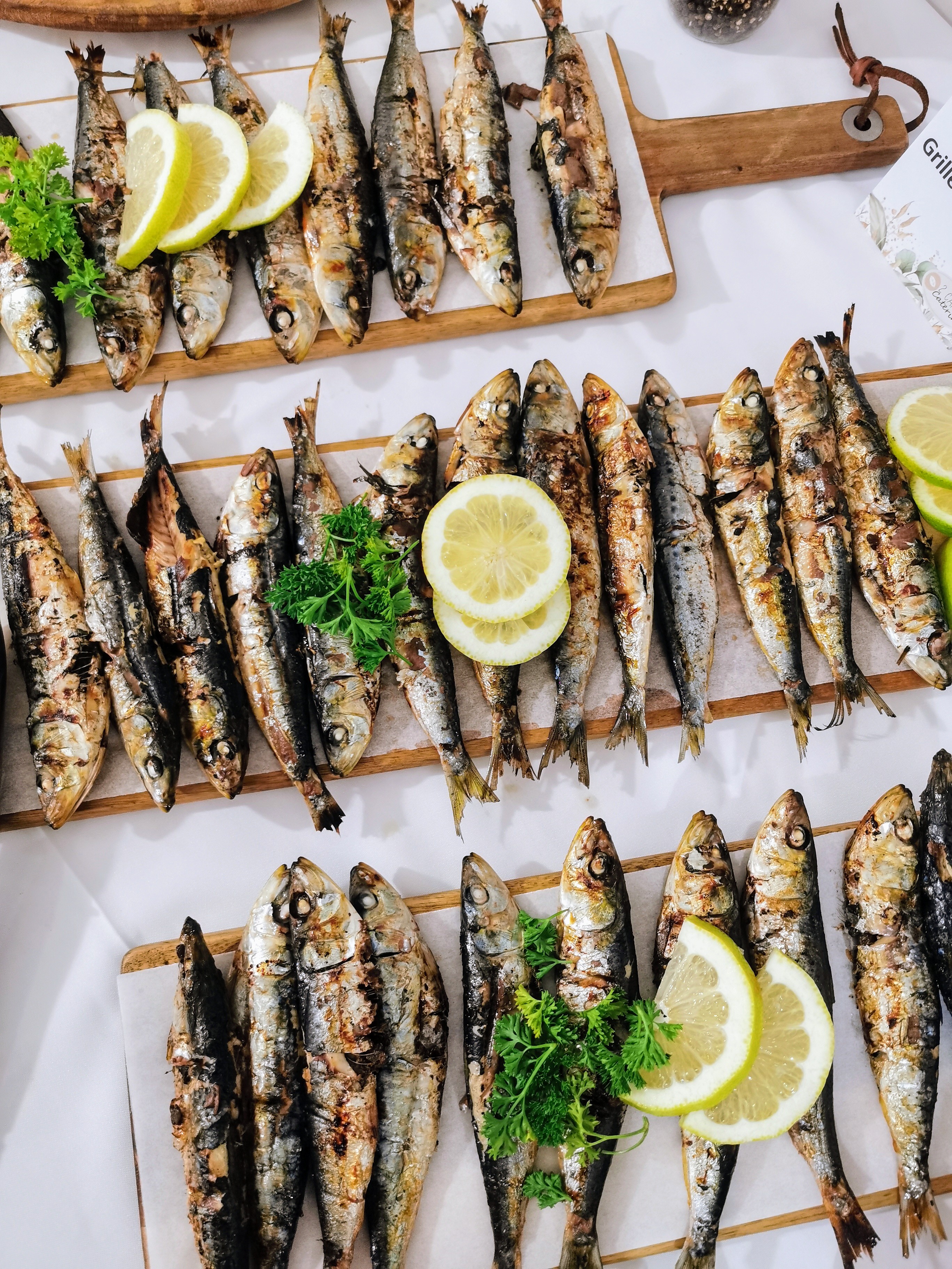 Grilled sardines celebration