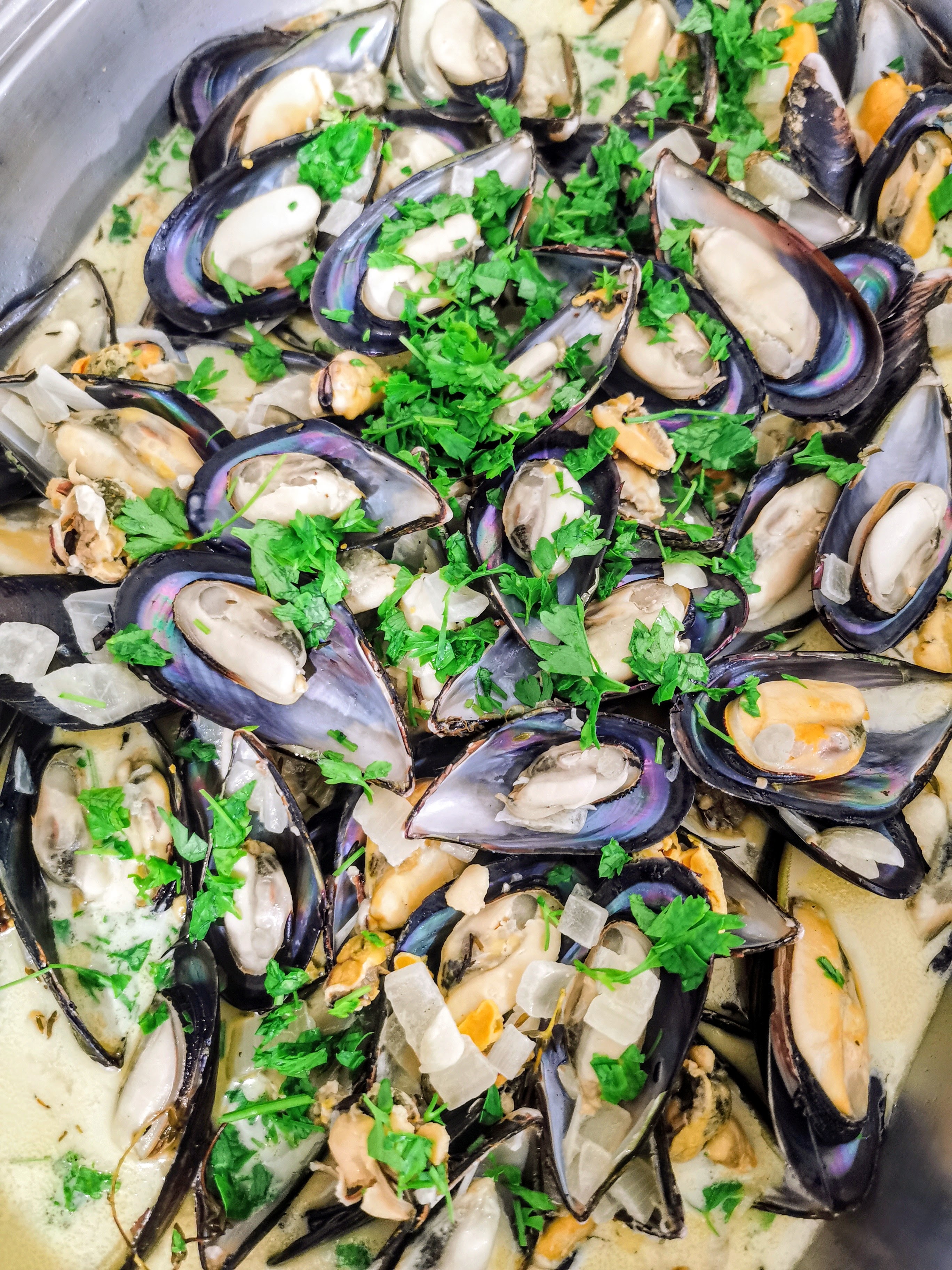 Mussels celebration dish