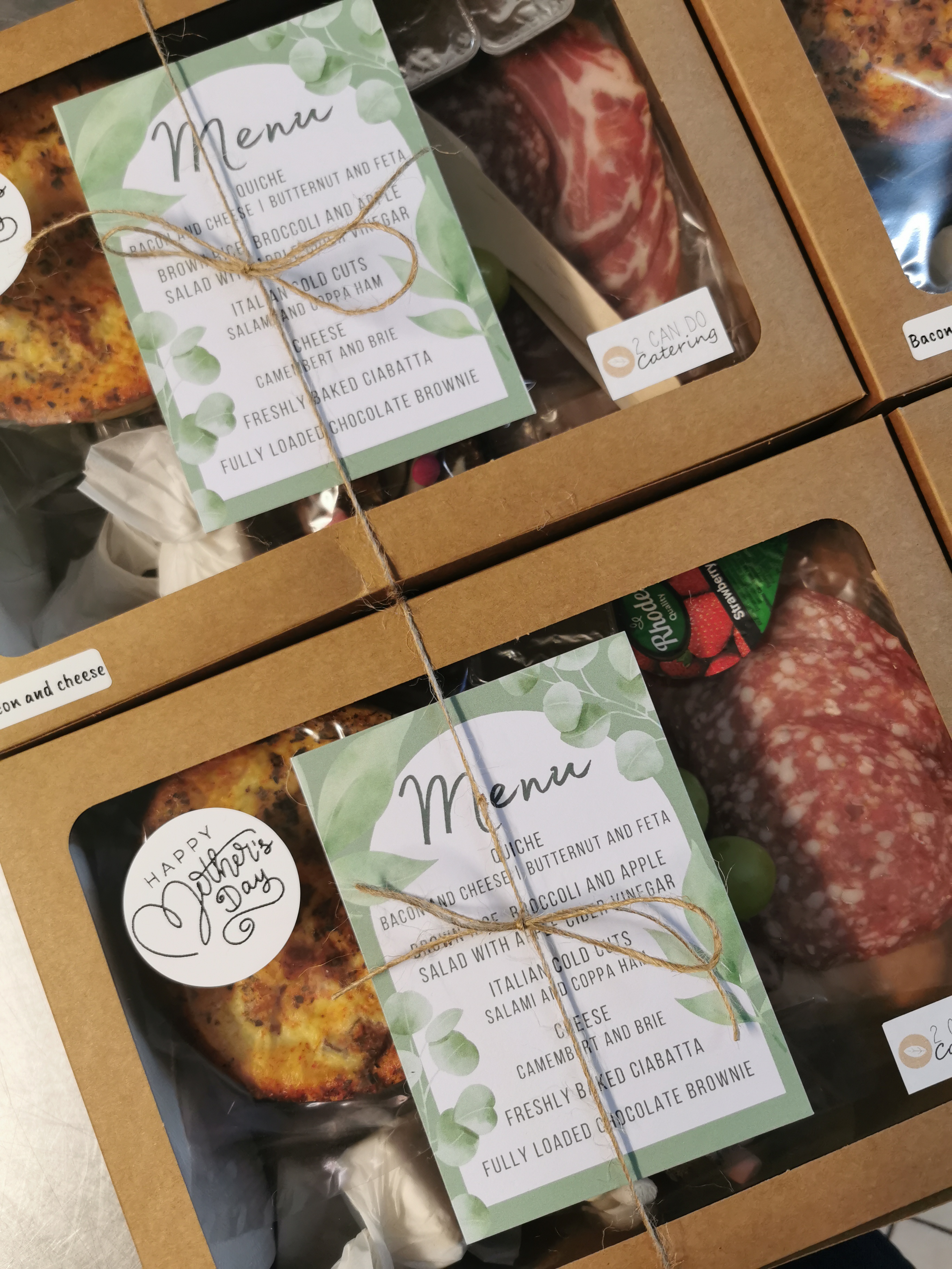 Father's Day catering boxes